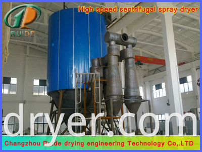 Yeast hydrolyzate spray dryer